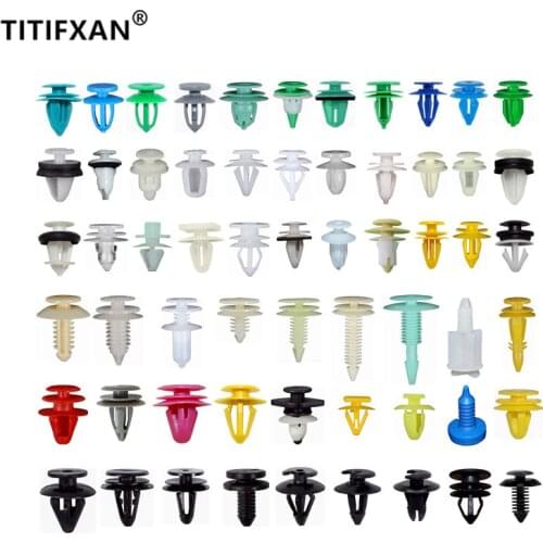 For Lada Xray Vesta Toscana Tavria Samara Riva Priora Oka Car Door Panel Trim Plank Trunk Tailgate Plate Fasteners Clips Rivet