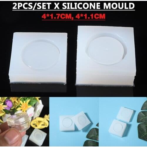 Round Silicone Storage Box Mold Epoxy Resin Casting Mould DIY Jewelry Decorative Craft Tool Accessories Small Storage Box
