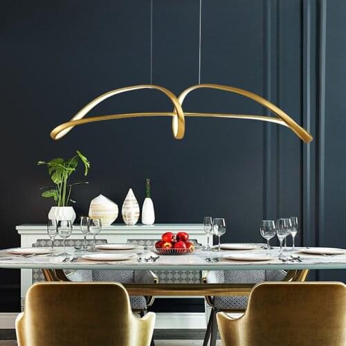 Nordic restaurant chandelier creative designer wind light luxury post-modern special-shaped art bar dining room lamp