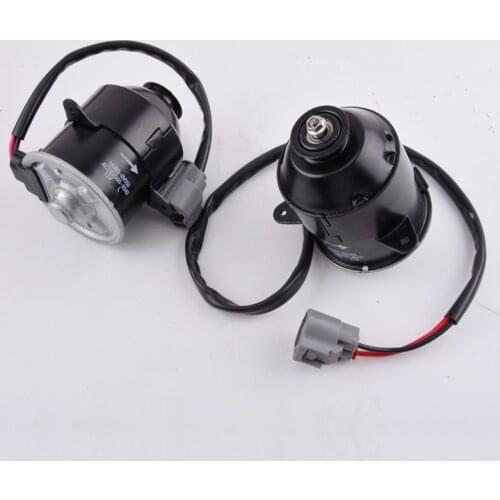 CAPQX 2PCS Right & Left COOLING FAN MOTOR FOR HIGHLANDER 2009 2010 2011 2012 16363-0V050 16363-0V060