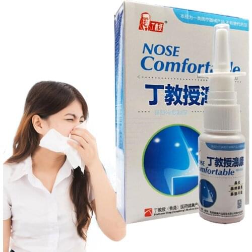 20ml Natural Safety Traditional Nose Spray Prevent From Nose Blocked Nose Uncomfortable Sneeze Allergic Rhinitis Nasal Spray
