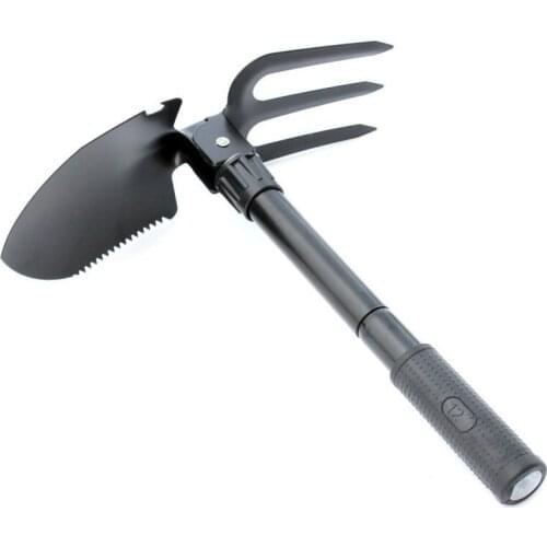 Small Foldable Multifunctional Folding Survival Shovel Rake Outdoor Survival Tool for Camping Set of Tools Camping