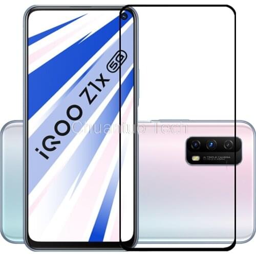 Full Cover Screen Protectors For Vivo IQOO Z1 Scratch Proof Protective Film Tempered Glass For Vivo IQOO Z1x