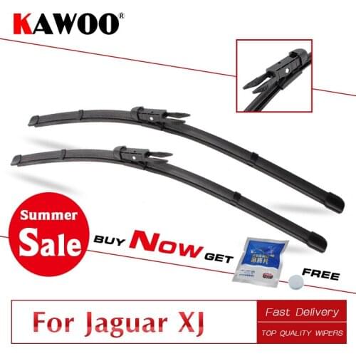KAWOO Windshield Car Wiper Blade For Jaguar XJ X350/X35 2003 2004 2005 2006 2007 2009 2010 2011 2012 2013 2014 2015 2016 Year
