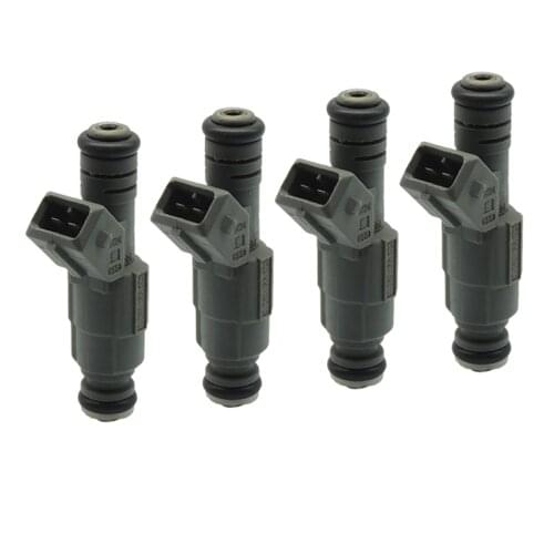 4Pcs Fuel Injectors 0280155823 Fit For BWM LAND ROVER 540I 8CYL 740I 740IL X5 Z8 RANGE ROVER 4.4 4.6 L 99-01 13641707843 1707843
