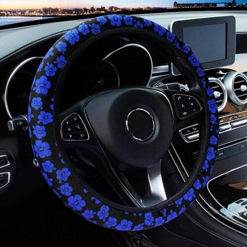 Car Interior Decoration Knitted Steering Wheel Cover Universal Car Accessories Wheel Cover Without Inner Ring