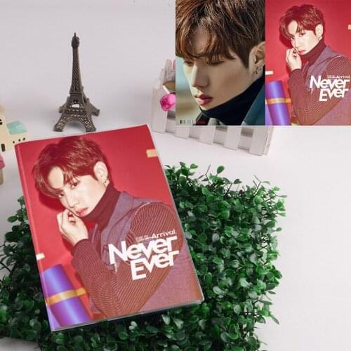 Duan Yien GOT7 Never Ever Plastic Sleeve Notebook Student Creative Stationery Star Surroundings Souvenir School Supplies