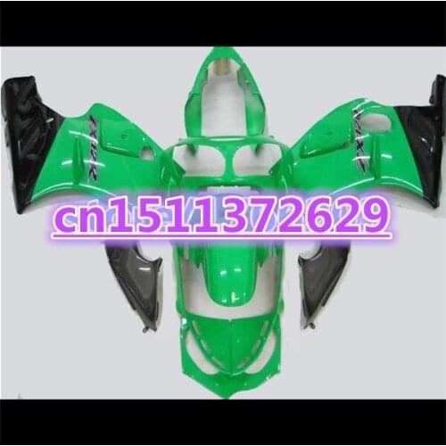 Green black ZX 12R 00-01 Motorcycle Fairings For Kawasaki Ninja ZX-12R 00-01 ZX12R 2000 2001 racing parts ZX12R 2000-2001-Dor