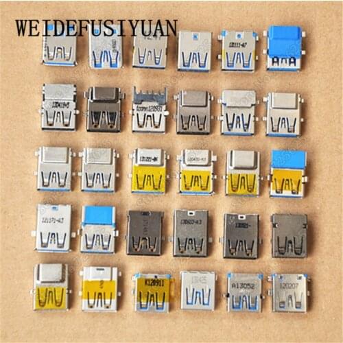 New 40Models/40pieces 3.0 USB Female Socket Port USB Jack Connector For Laptop Netbook