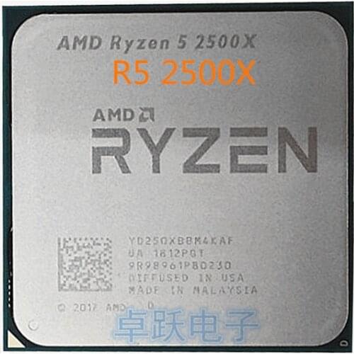 AMD Ryzen 5 2500X R5 2500X 3,6 GHz Quad-Core ocho-Hilo de procesador de CPU 65W L3 = 8M YD250XBBM4KAF hembra AM4