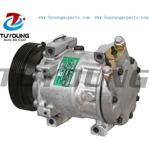 SD7V16 Auto a/c compressor fit for Renault Clio 1.6 7700106441 125MM 6pk 12V