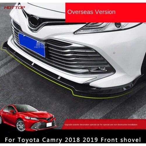 For Toyota Camry 2018 2019 8th Front Shovel Refitting Front Lip Small Surround Refitting Side Skirt Movement