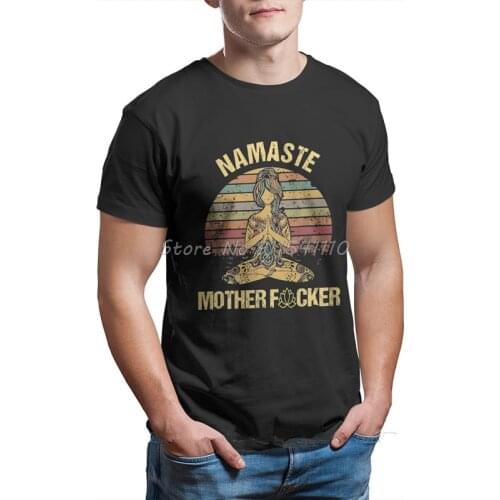 Buddha Statue Graphic Painting Namaste Classic Tshirt Crewneck Goth Large T Shirt Tees Top Cotton Men Classic Clothes