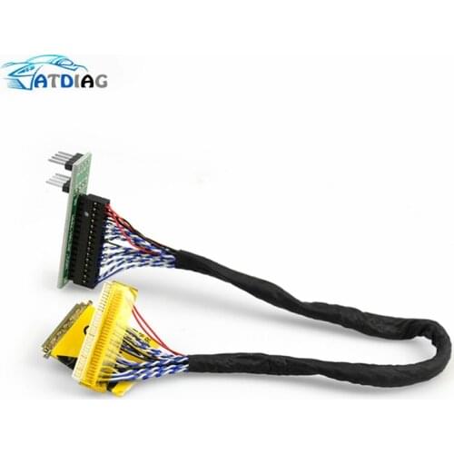 NEWEST LED LCD 2 in 1 EDID Notebook LCD Screen Code Chip Data Read Cable For RT809F RT809H TL866CS and TL866A Programmer