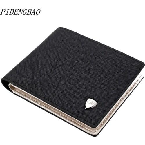 2019 New Men Wallets Fresh Fishon Designers Purse Men Brand striped Card purse Mens Wallet Wholesale price