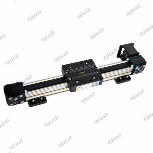 Mjunit single axis linear module electronic production line non-standard automatic slide guideway, synchronous belt manipulator