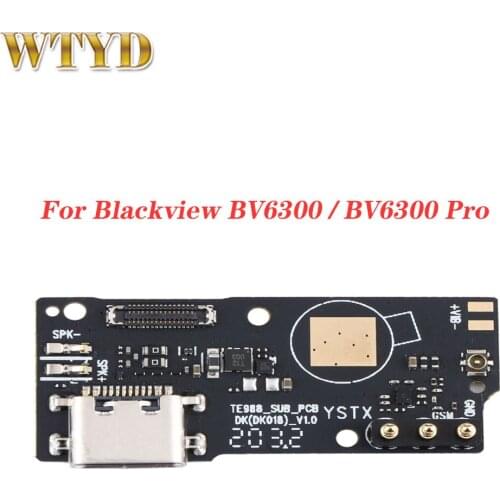 Original Charging Port Board For Blackview BV6300 / BV6300 Pro Usb Charging Dock Flex Cable Repair Part for Blackview Spare Part