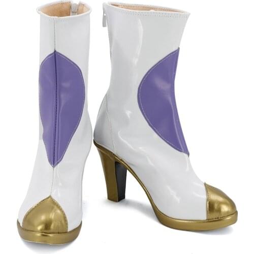 LOL Star Guardian Janna Cosplay Boots Shoes Halloween High Heel Custom made