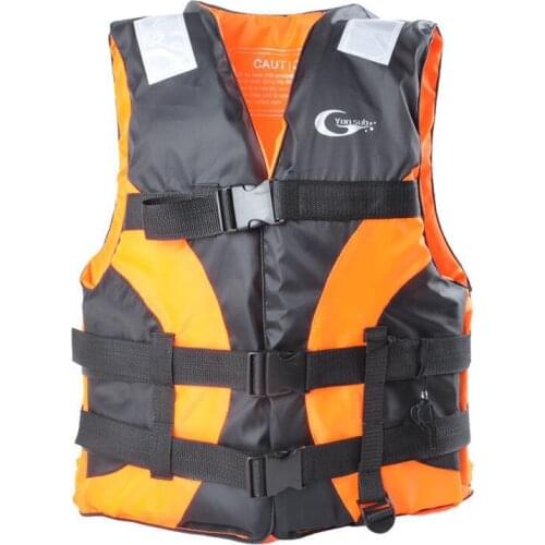 Universal Polyester Adult Life Vest with Whistle Swimming Boating Ski Surfing Swimming Drifting Watersports Life Jacket Adults