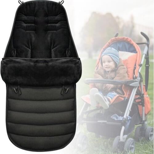 Universal Stroller Sleeping Bag Windproof Bunting Bag For 3-point 5-point Safety Belt Strollers And Can Be Fixed On The Stroller