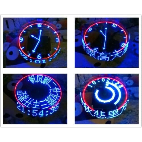 DIY Rotating LED Kit POV Soldering Training Kit Upgraded Version