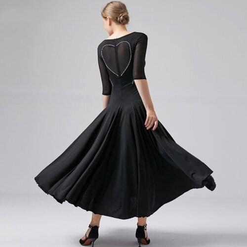 2019 NEW Ballroom Competition Dance Dress Women Modern Tango Waltz Standard Dress