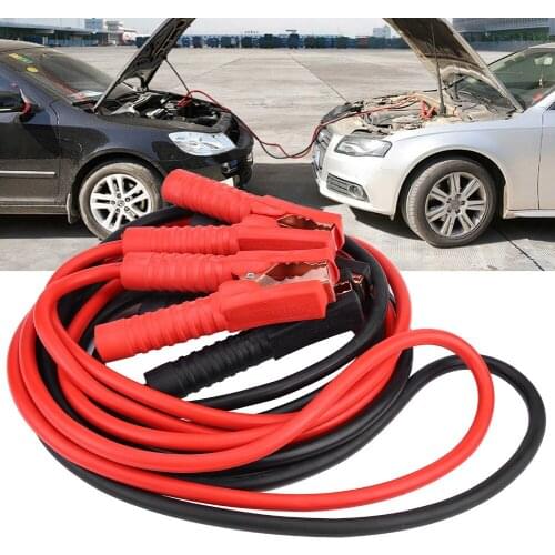 1 Pair Battery Booster Cable 12V Car Power Booster Cables Emergency Battery Jumping Cable Battery Line For 3m/1000A Dropshipping
