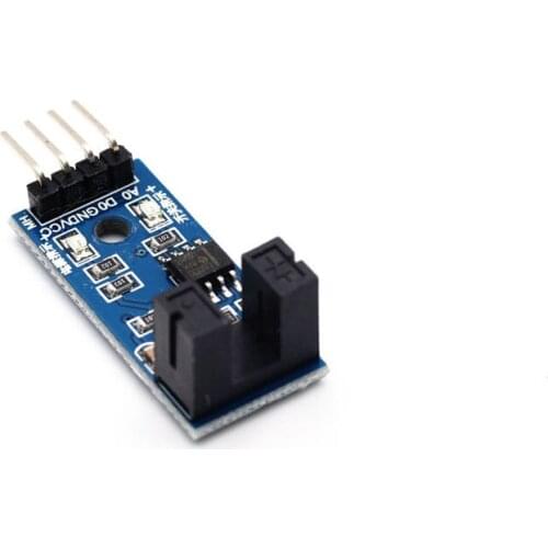 10pcs Speed Measuring Sensor Counter Motor test module slot type optical coupling for arduino XD-03 Module