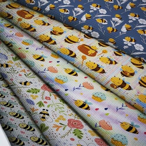 50cm*140cm Flower Printed Printed Bullet Texture Liverpool Fabric For clothing Stretch Knit Fabric For Hair Band L16041