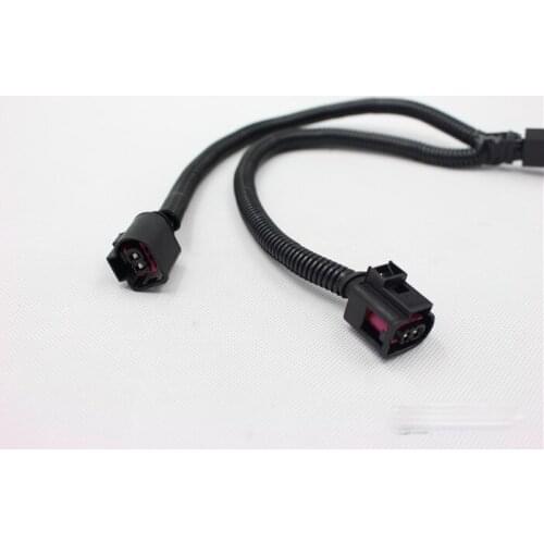 AZGIANT For VW POLO Golf 6 Jette Bora High Low Tone Horn Cable Snail Adapter Plug One To Two Harness Cable