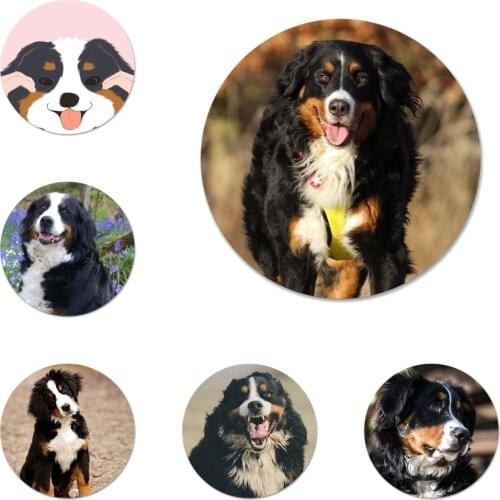 Bernese Mountain Dog Badge Brooch Pin Accessories For Clothes Backpack Decoration gift
