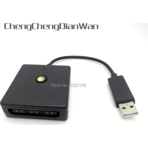 ChengChengDianWan arrival For ps ps2 device adapter for xbox one xboxone usb converter controller adapter high quality 10pcs