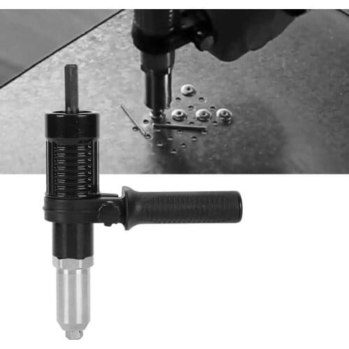 Electric Rivet Gun Professional Handheld Electric Rivet Gun For Cordless Drill, Rivet Nut Rifle Adapter Power Tools Acessories
