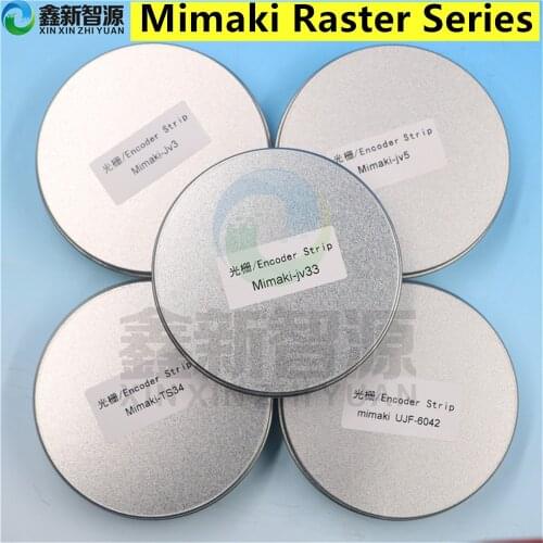 Encoder strip for Mimaki JV33 JV5 JV3 TS34 JV300 UJF3042 UJF6042 Eco-solvent printer grating scale film MIMAKI raster strip