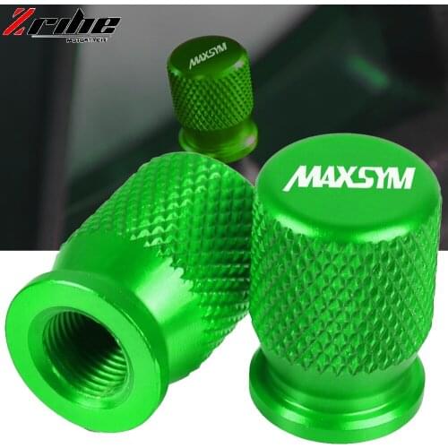 Motorcycle Aluminum Accessorie Wheel Tire Valve Stem Caps For Honda MAXSYM SYM TRANSALP 600 650 700 All Years CNC Airtight Cover