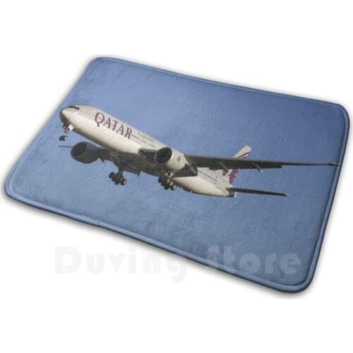 Qatar Airways Boeing 777 Carpet Mat Rug Cushion Soft Qatar Airway Qatar Airway Qatar Airway Jet Qatar Airways Qatar