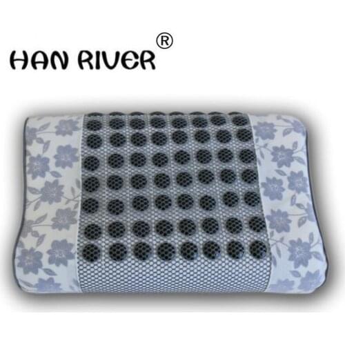 Goals care jade household physiotherapy sleep germanium stone cervical neck collar tool sleeping pillow massager