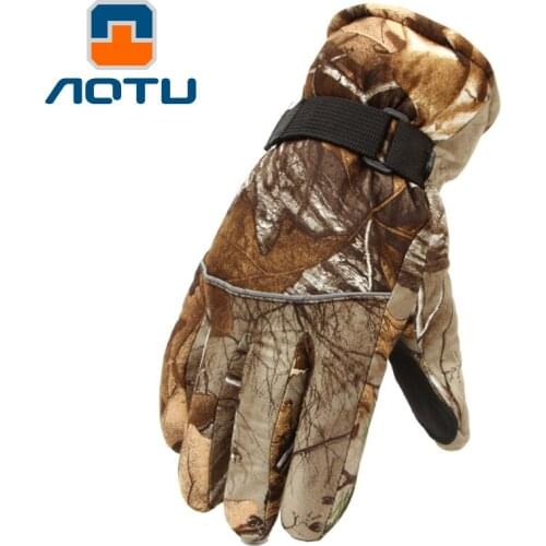 NEW 2020 Outdoor Camping Wild Men more camouflage ski gloves antiskid cold-weather motorcycle electric car warm gloves