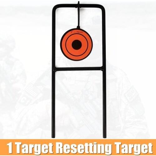 Target Shooting Board Automatic Reset Rotator 1 Board Shooting Target Outdoor Practice Paintball Archery Slingshot