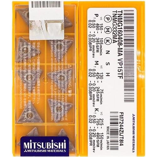 TNMG160408-MA VP15TF 100% Original carbide insert with the best quality 10pcs/lot free shipping