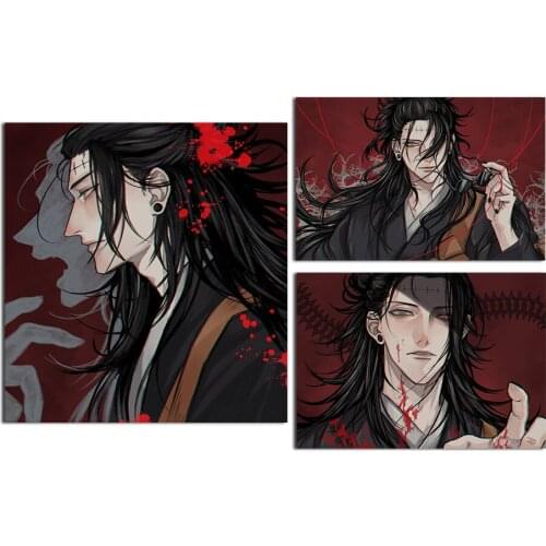 Home Decoration Jujutsu Kaisen Anime Poster Getou Suguru HD Printed Wall Art Canvas Painting Boy Room Modular Picture Wall Decor