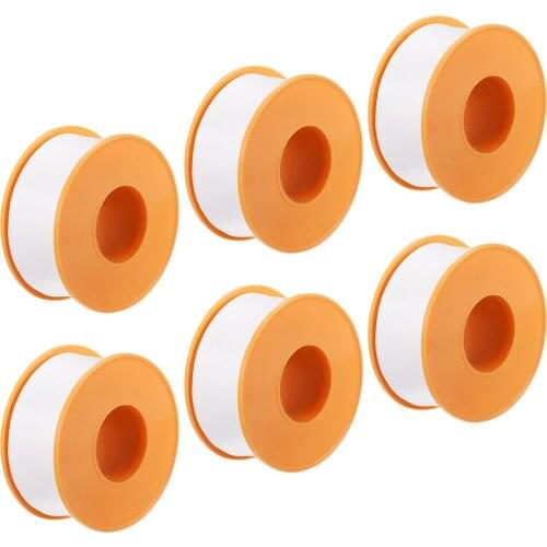 Uxcell PTFE Pipe Sealant Tape, 20mm by 20 Meters for Plumber Pipe Thread Seal 6pcs