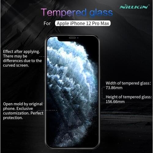 Anti-Explosion Glass Screen Protector for Apple iPhone 12 Pro Max H+Pro Screen Protectors Tempered Glass High Quality Nillkin