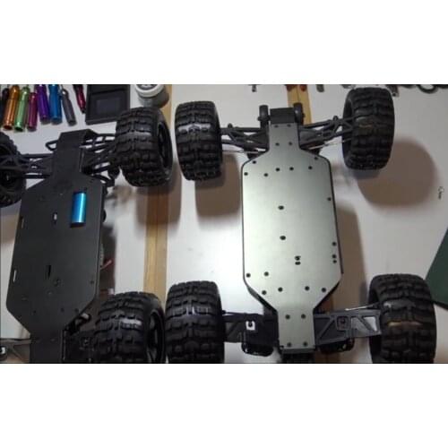 ZD Racing 10427 ZMT-10 1:10 Big Foot RC Truck metal chassis low body shell