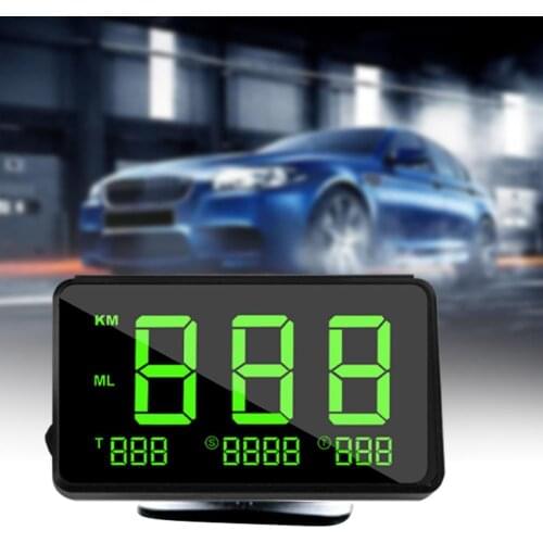 50% Hot Sales GPS Speedometer Large Screen Speeding Alarm System ABS Digital Auto Odometer for Car