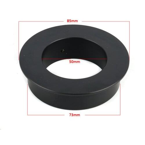Agnicy Stereoscopic Stereo Microscope 76mm to 50mm Monocular Industrial Camera Microscope Adapter Ring