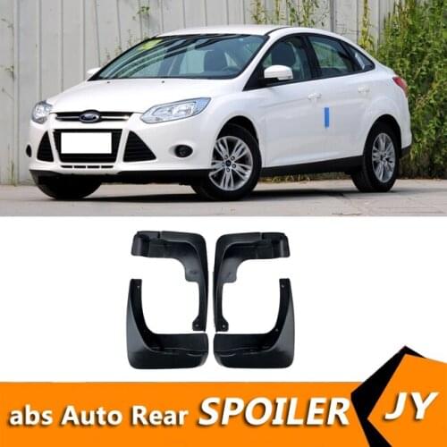 For Focus sedan 2012-2015 Mudflaps Splash Guards Front With the color and rear Mud Flap Mudguards Fender Modified special