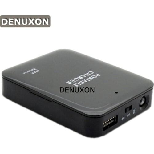 For AA Lithium Battery 4 Slots USB Charger Emergency Power Charge Box Mobile Phone Charging Base AA Batteries External