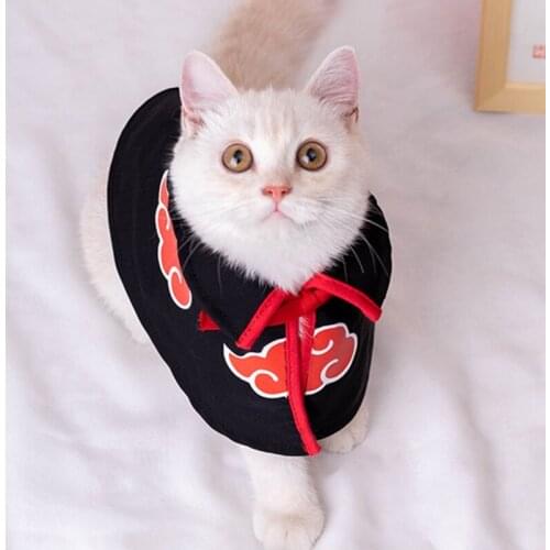 New Halloween Pet Clothes Cat Cloak Outfit Pet Dog Cape Leisure Tops Teddy Bear Puppy Cosplay Costume Dress Cape Pet Supplies