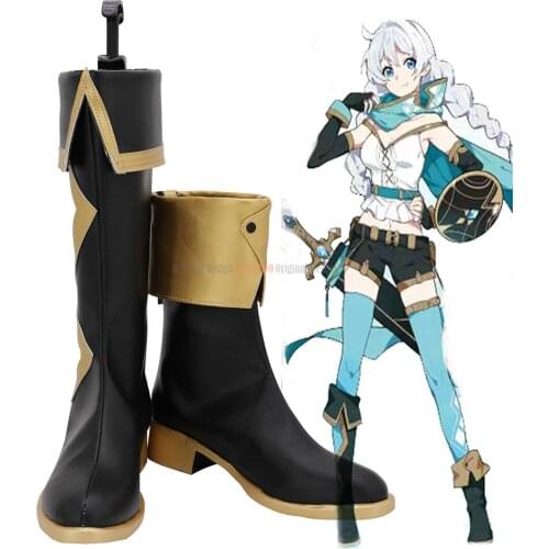 Kiana Kaslana Shoes Cosplay Honkai impact 3rd Kiana Kaslana Cosplay Boots Black Shoes Custom Made for Unisex